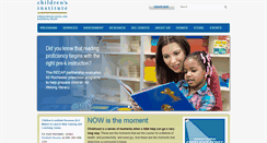Desktop Screenshot of childrensinstitute.net